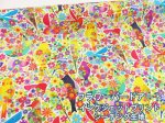 画像1: noraシリーズ　フラワーバードアート　鳥・花柄　インクジェットプリント　シーチング生地 (1)