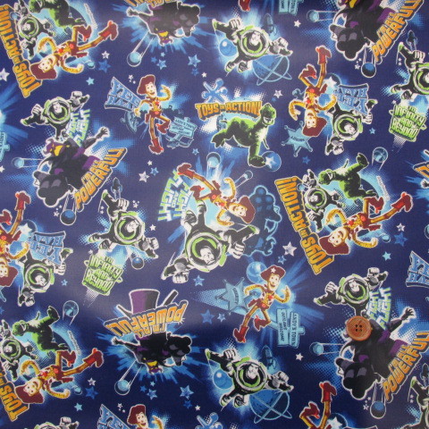 016年ディズニー トイストーリー ラミネート生地