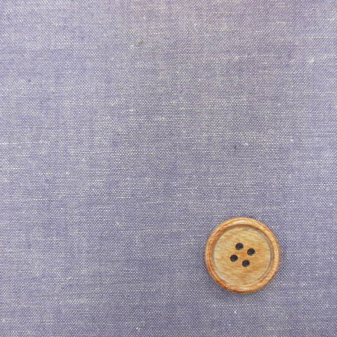 画像1: 綿麻 シャンブレーワッシャー生地　（紫） (1)