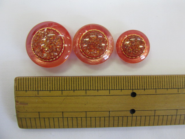 画像1: ボタン（20mm〜1５mm）赤 (1)